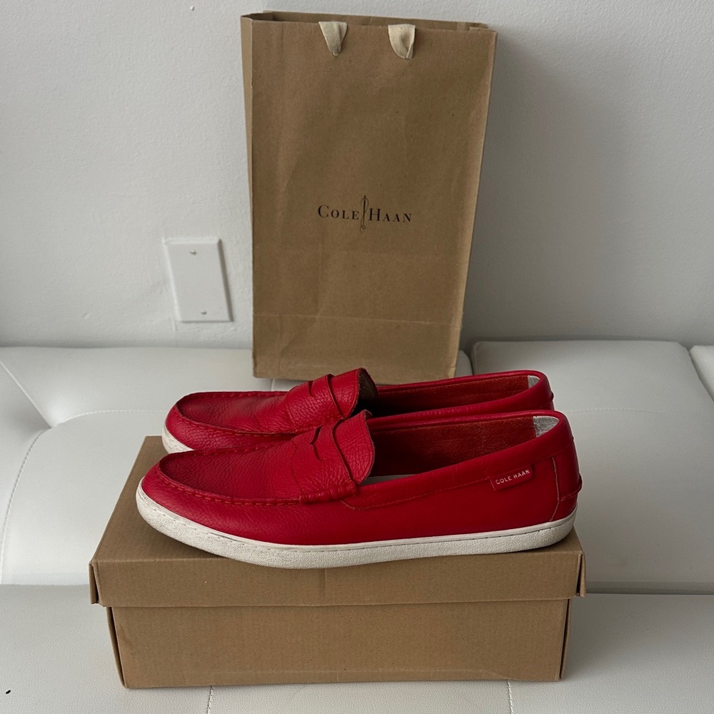 Cole Haan Red Leather